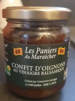 Confit d'oignons au vinaigre balsamique