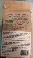 Farine intégrale de lentillons