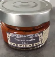 Tomate confite à l'ail