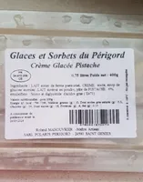 Crème glacée pistache