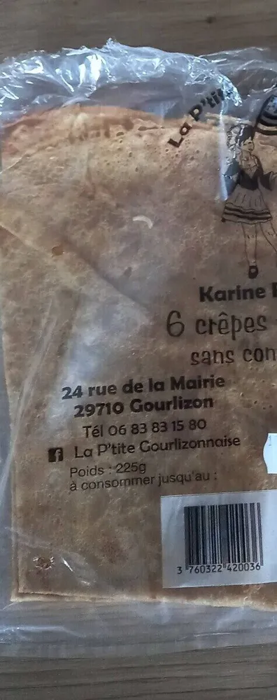 Crêpes faites main