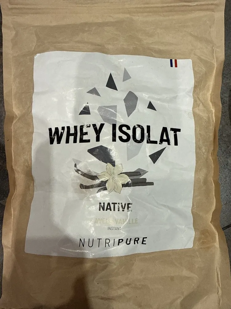 Whey Isolat Native Saveur Vanille