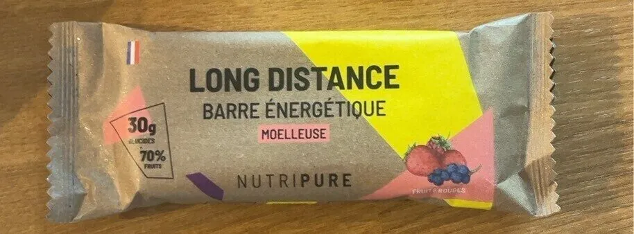Long distance barre énergétique moelleuse