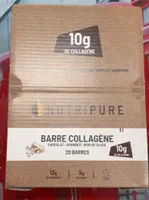 BARRE COLLAGÈNE CHOCOLAT - AMANDES - NOIX DE CAJOU