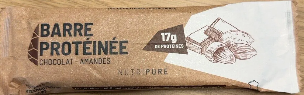 BARRE PROTÉINÉE CHOCOLAT - AMANDES