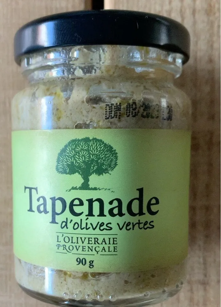 Tapenade d’olives vertes