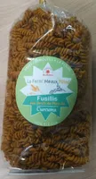 Fusillis aux oeufs de plein air - Curcuma