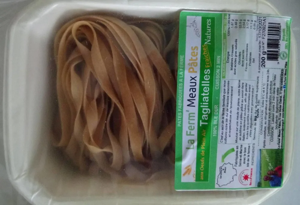 Tagliatelles fraîches