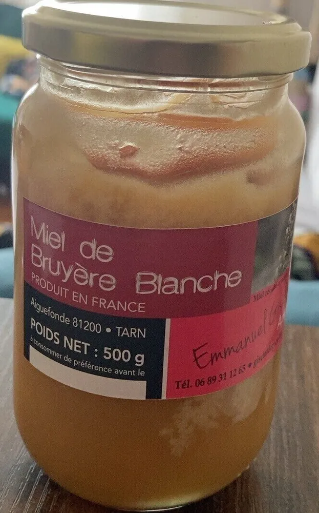 Miel de Bruyère Blanche