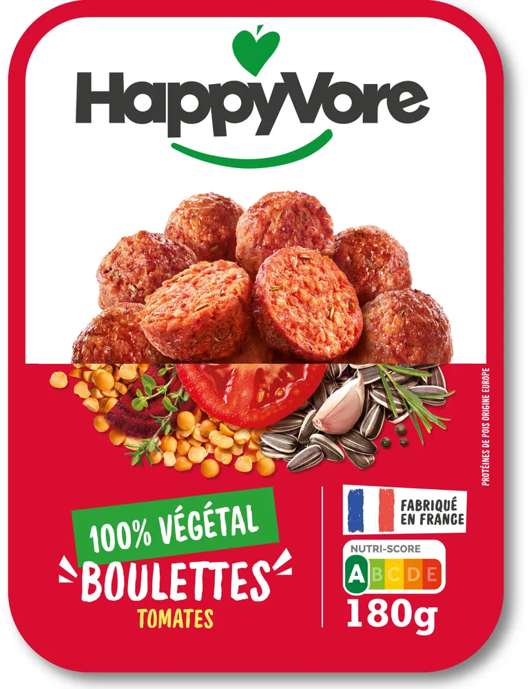 Boulettes tomate et herbes de Provence végétales et gourmandes 180g