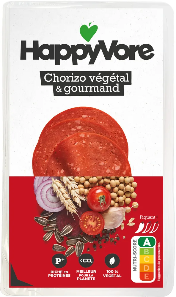 Chorizo végétal & gourmand