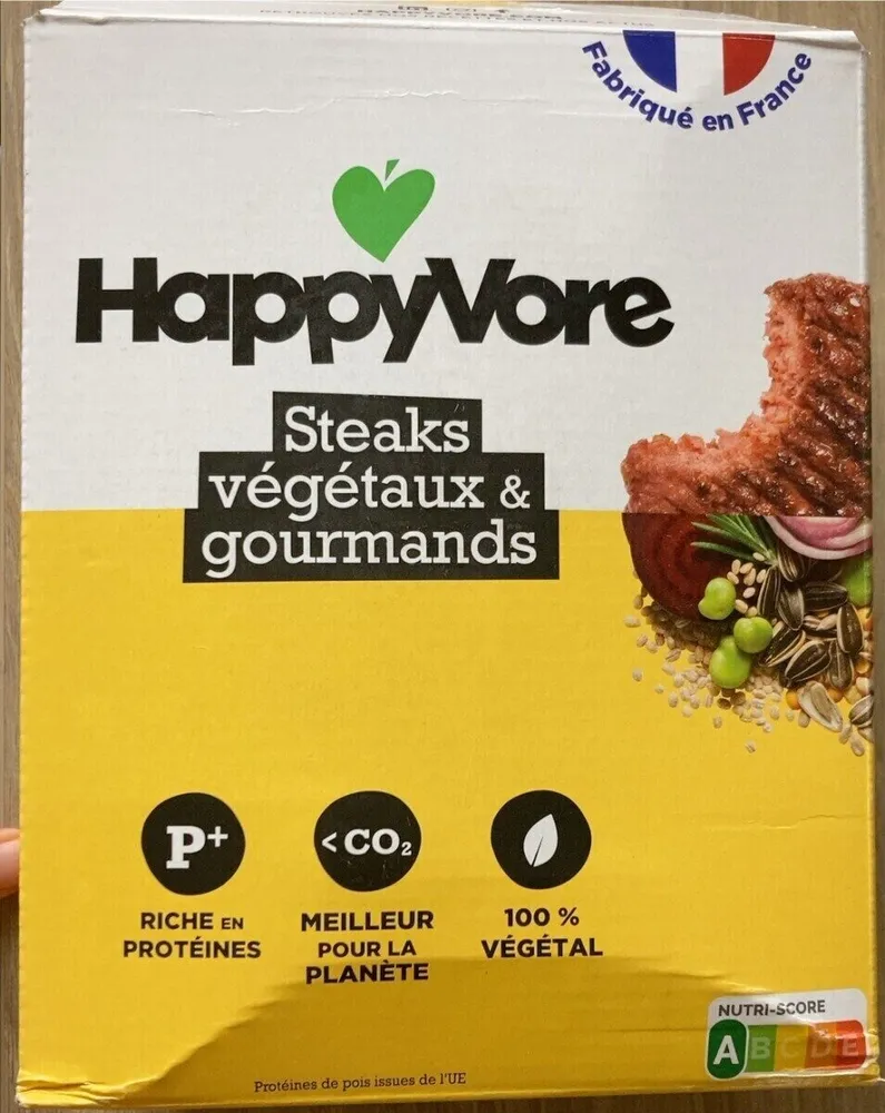 Steaks végétaux et gourmands