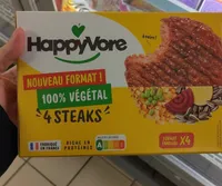 4 Steaks 100% Végétal