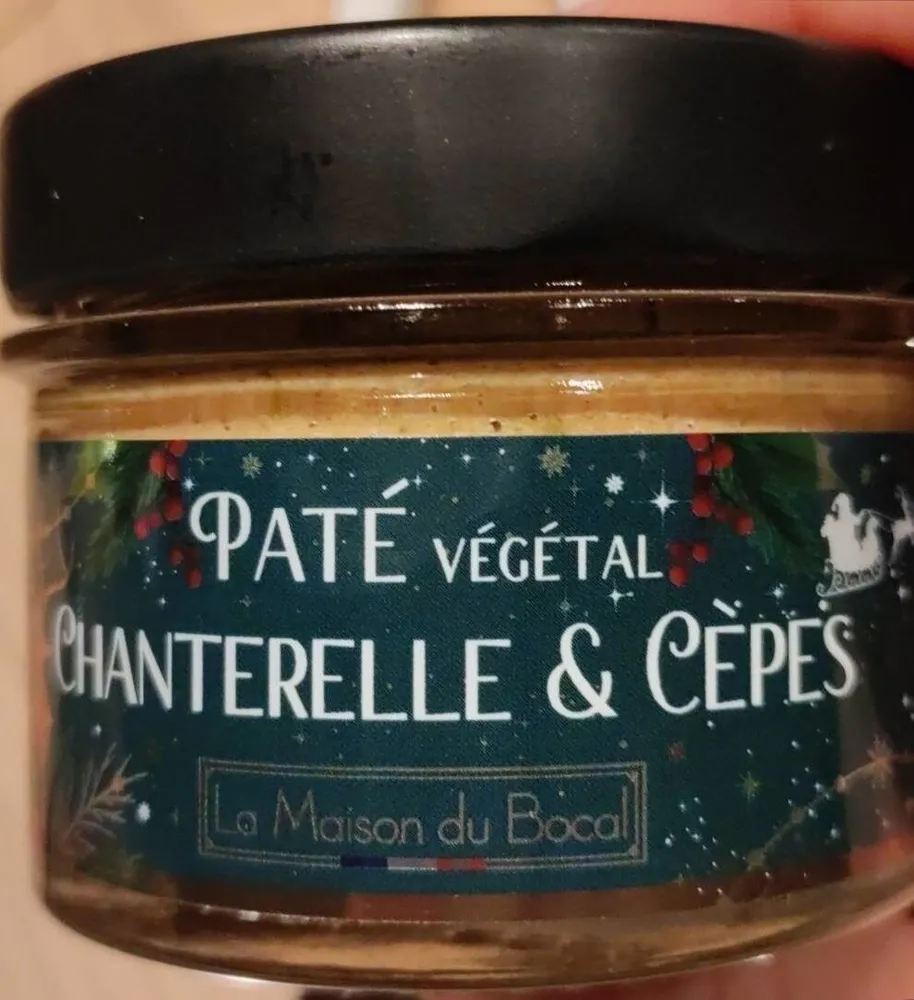 Pâté végétal chanterelles et cèpes