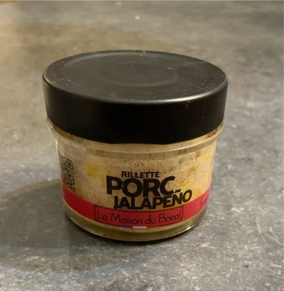 Rillette porc jalapeno