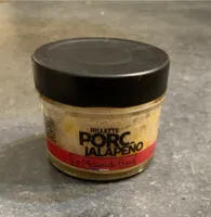 Rillette porc jalapeno