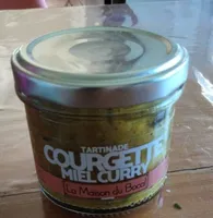 Tartinade courgette miel curry