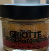 Terrine Griotte Kirsch de Fougerolles