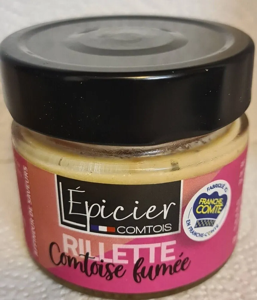 Rillette comtoise fumée