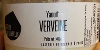 Yaourt Verveine