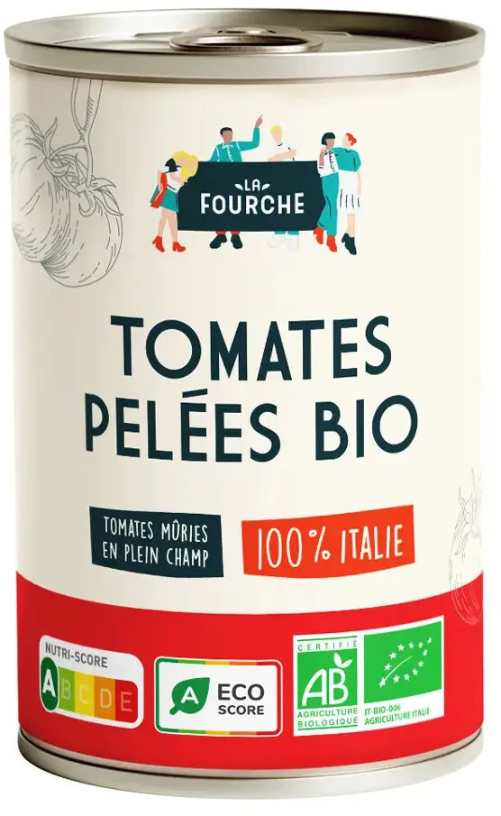 Tomates Pelées Bio