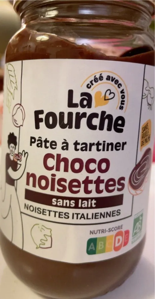 Pate a tartiner choco noisette