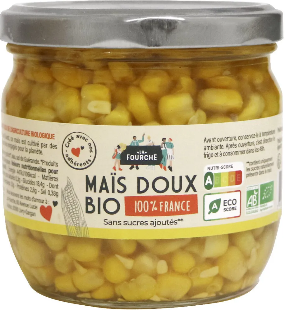 Maïs Doux du Sud-Ouest Bio