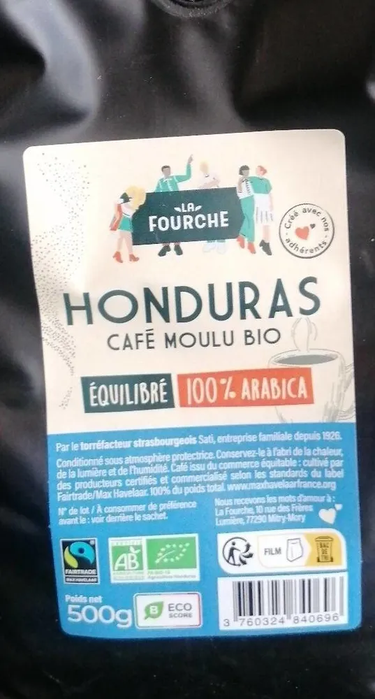 Café Moulu Equilibré Arabica Bio Equitable