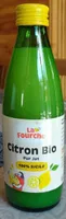 Citron bio pur jus