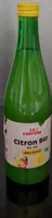 Jus de Citron Bio