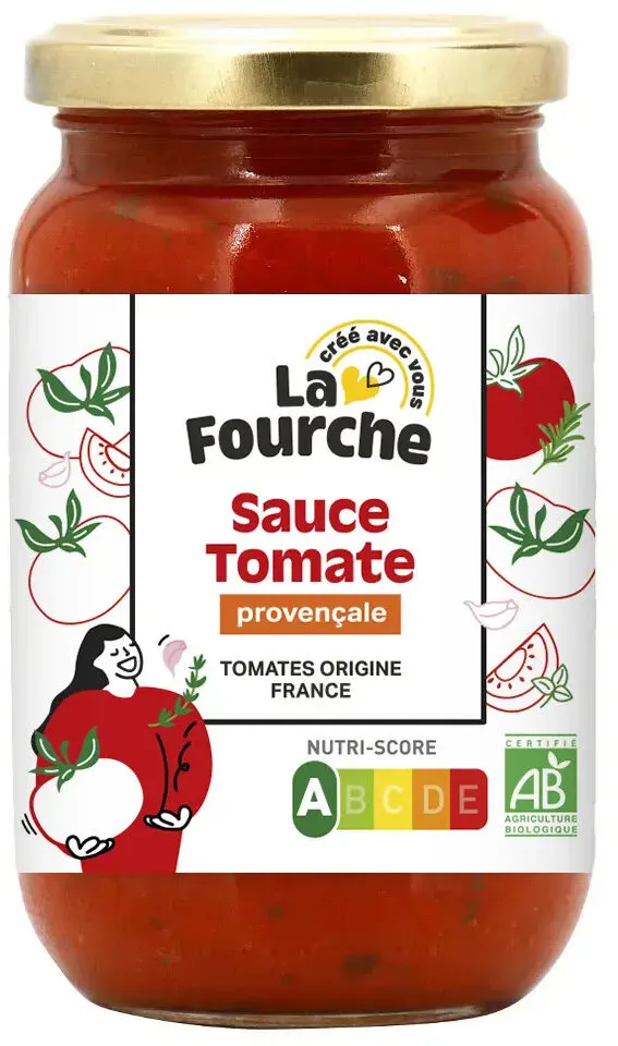 Sauce Tomate Origine France Provençale Bio
