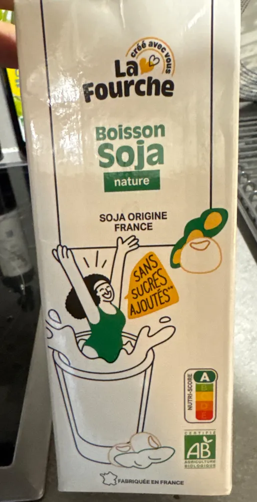 Boisson bio soja