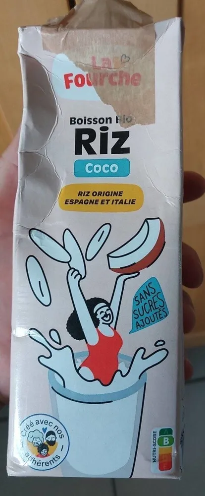 Boisson Riz Coco Bio
