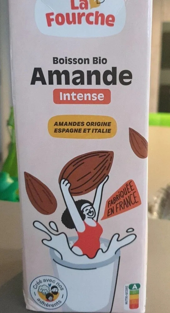 Boisson bio amande
