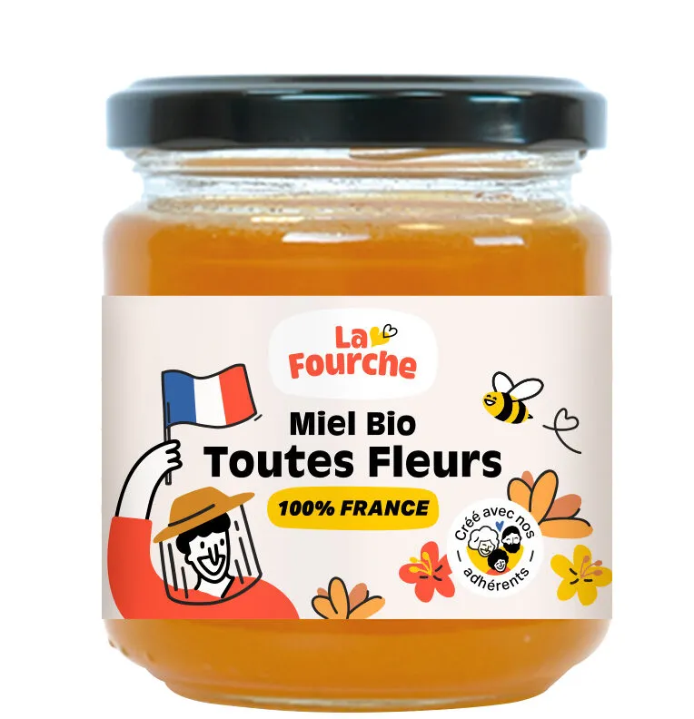 Miel Bio Toutes Fleurs Origine France
