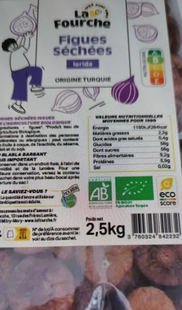 Figues séchées