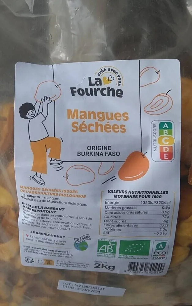 Mangues séchées