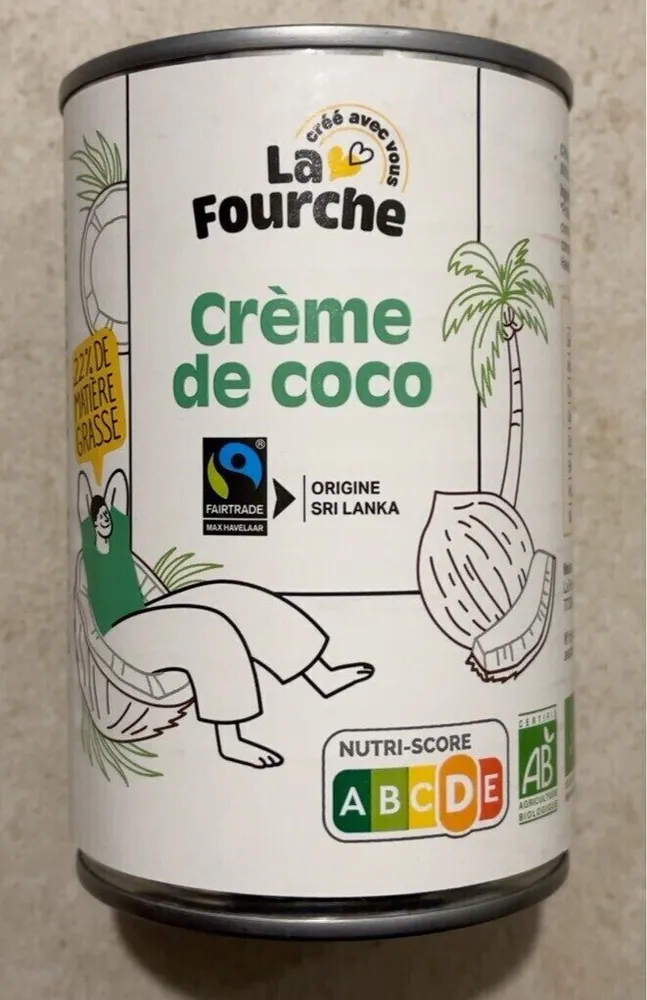 Crème de Coco (22% de M.G.)