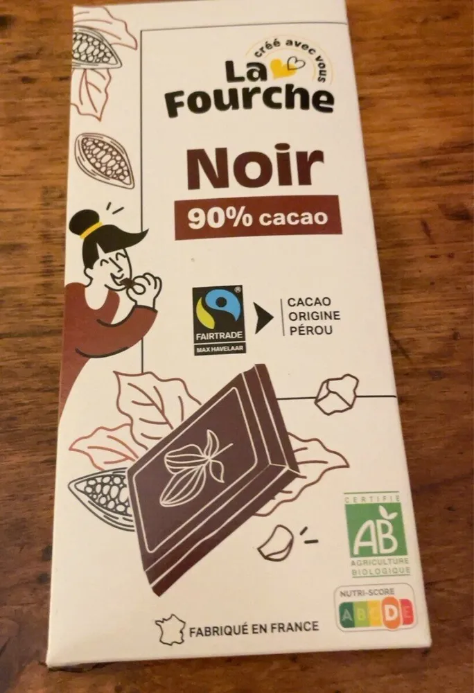Chocolat Noir 90% Pérou