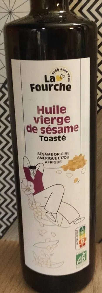 Huile vierge de sésame toasté