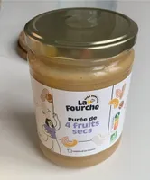 Purée de 4 fruits secs