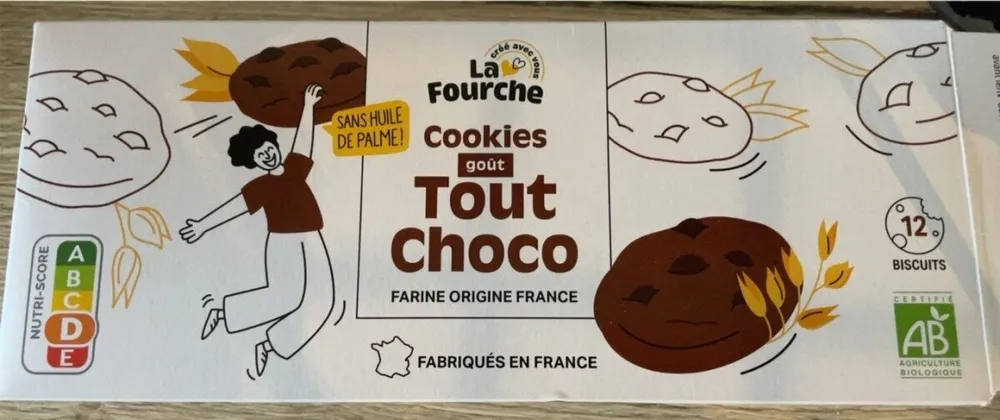 Cookies Goût Tout Choco
