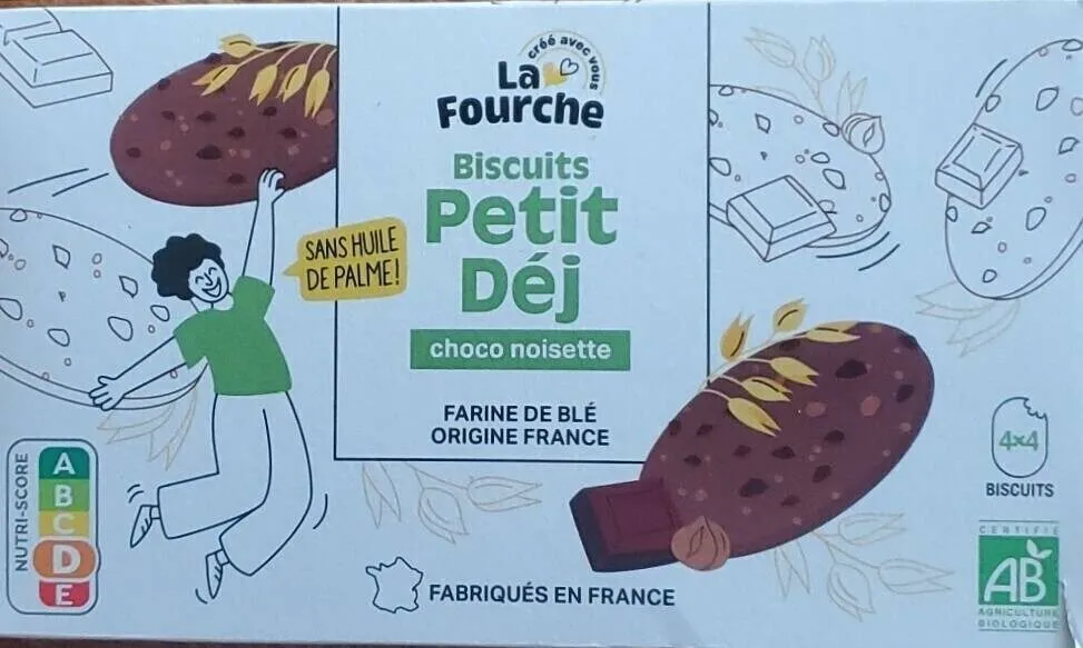 Biscuits Petit Déjeuner Choco Noisette