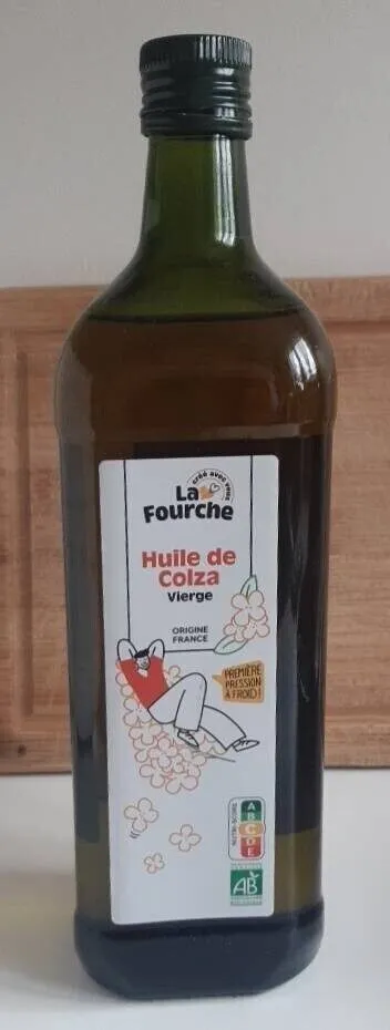 Huile de colza vierge