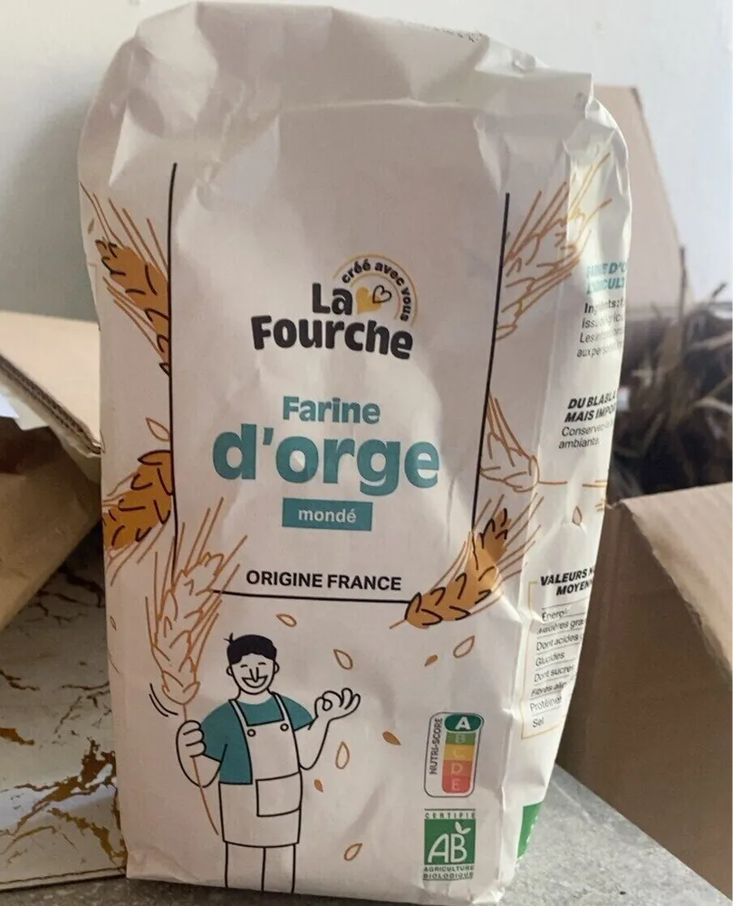Farine d'Orge Mondé