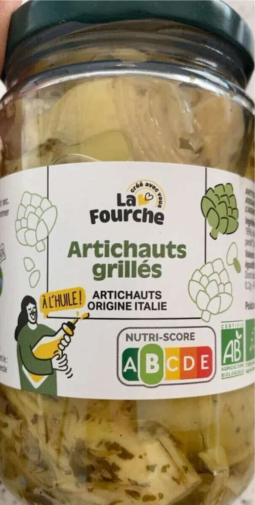 Artichauts Grillés à l'Huile
