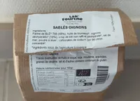 Sablés Oignons