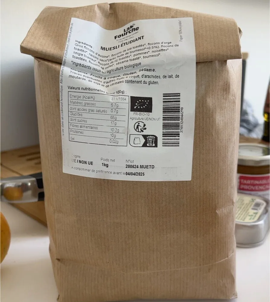 Muesli Etudiant