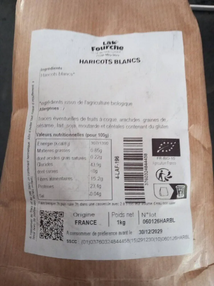 Haricots blancs