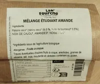 Mélange étudiant amande